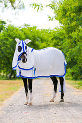 Flag Hood Combo White - Royal & Sky Blue